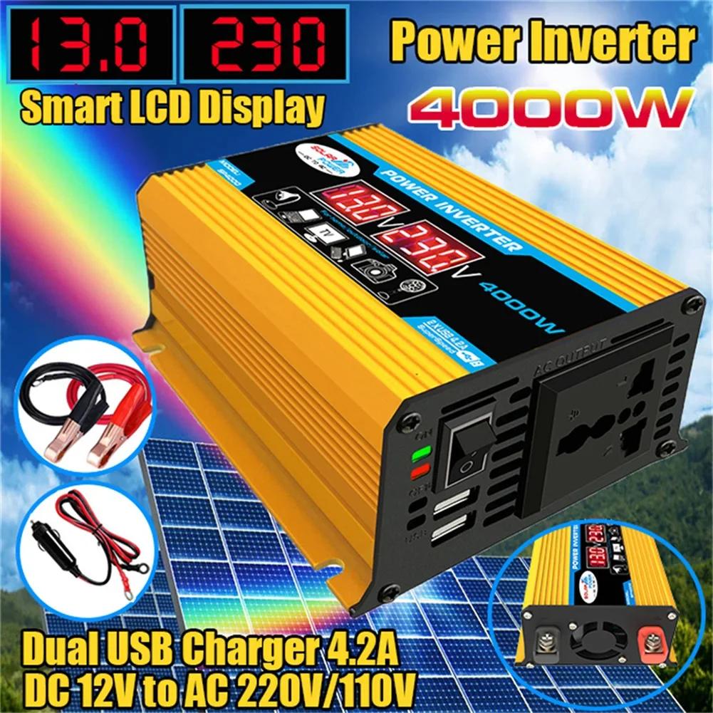  LED   ι, 4000W ŰƮ, 12V, 220V, 110,  ȯ, 12 220, 2 USB ȯ  ι